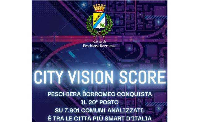 City Vision Score: la classifica dei Comuni più Smart d'Italia