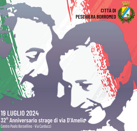 19 Luglio 2024 - 32° Anniversario della strage di Via D'Amelio