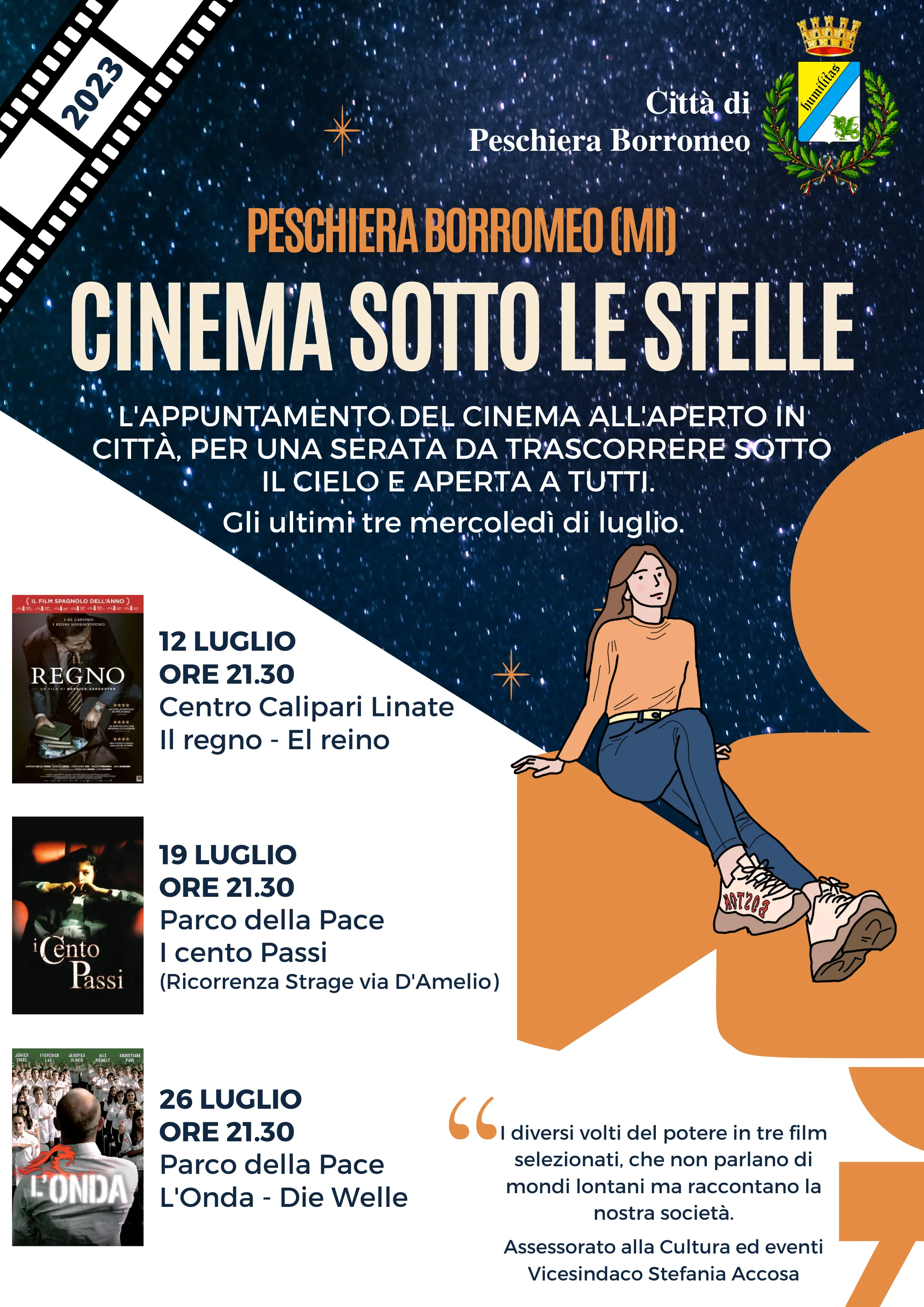 Cinema all'aperto 2023