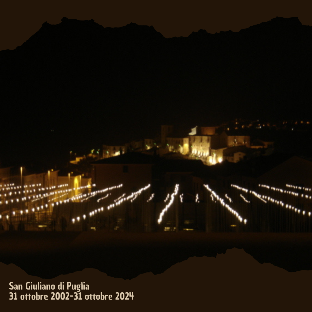 In memoria dei Piccoli Angeli di San Giuliano di Puglia