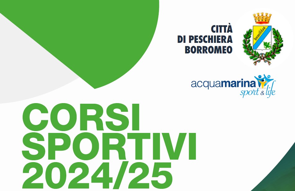 Corsi sportivi Comunali 2024/2025