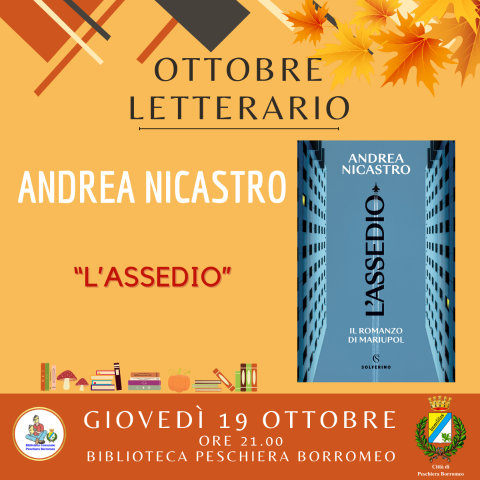 Ottobre letterario: A.Nicastro - L'Assedio