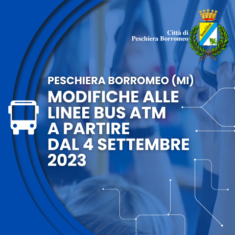 Modifiche alle linee bus ATM a partire dal 4 settembre 2023
