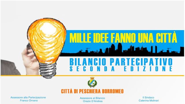 I progetti ammessi al Bilancio Partecipativo