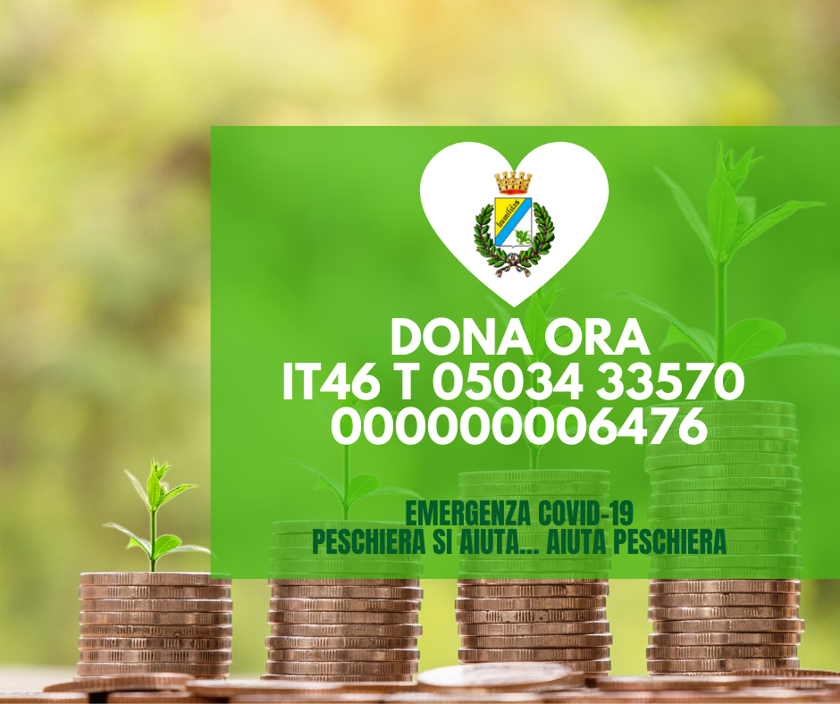 Un conto corrente per donare alle nostre famiglie